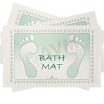 Bath Mats - Plain Paper