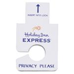 Discontinued Holiday Inn Express Keyless Do Not Disturb Signs