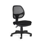 Armless Mesh Back Task Chair