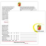 Super 8 Comment Cards