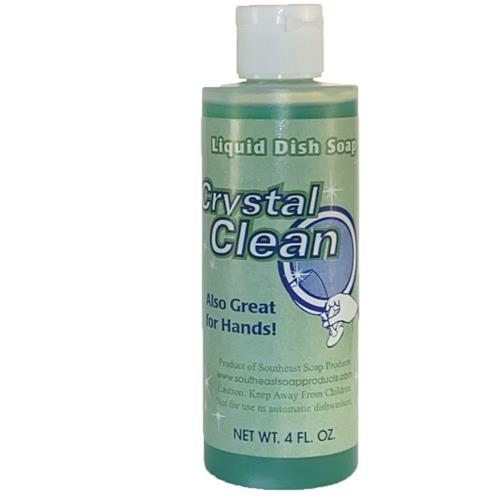 AVM Enterprises, Inc 4 oz. Crystal Clean Liquid Dishwashing Soap