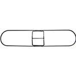 Metal Dust Mop Frames- 48"