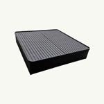 Steel Full Panel Platform Bedbase -King