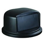 Bronco™ 32 Gal. Trash Can Dome Lid - Black