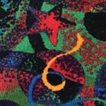 Closeout Patterned Carpet: Topher's World