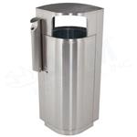Leafview 40-gallon Waste Receptacle w/ Ashtray
