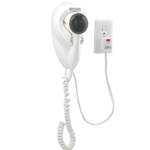 Wall Mount Hair Dryer-White