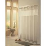Hookless Shower Curtain - View From the Top - Beige