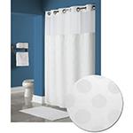 New Circle Recycled PET Shower Curtain (White)