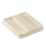Square 3 Quart Vanilla Ice Bucket Lid