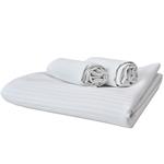 Satin Stripe Duvet Cover - King