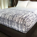 King Size Indigo Inkstripe Top Sheet