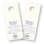 Discontinued "Do Not Disturb" Signs