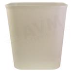 Fire Guard 14 qt. Wastebasket - Gray