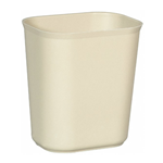 Plain 13 qt. Wastebasket - Beige