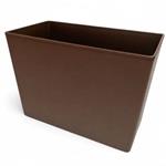 Essential Dual Chamber Resin 18 Qt. Wastebasket