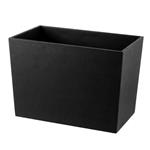 Signature Dual Chamber Vegan Leather 18 Qt. Wastebasket