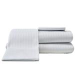 T-310 Queen Fitted Sheets - Satin Stripe