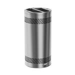 Accents Series™ Indoor Decorative 20 Gallon Split Top Metal Trash Can