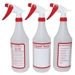CleanCheck® 3-Pack Spray Bottles