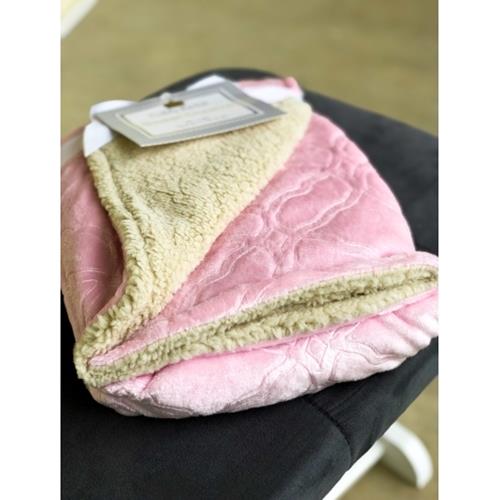 Buy Pink Sherpa Baby Blanket Online - GoAVM