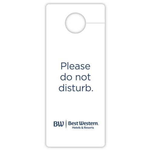 please do not disturb sign hotel