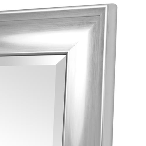 Argento Silver Vanity Mirror 48 X36, White Large Mirror B M