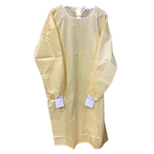 100% Cotton Reusable Medical Gown – Cloth Procedure Gown, Long Sleeve, Elastic Cuff, Unisex, X-Large – Washable