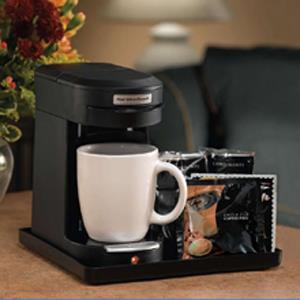 Hamilton Beach FlexBrew Black Hospitality Single-Serve and 12-Cup