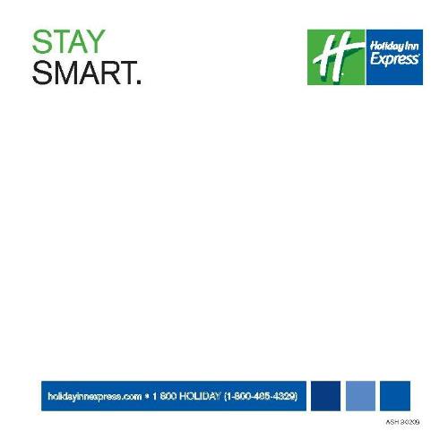 Holiday Inn Express Note Pads, Hotel Brand Products, InterContinental Hotels Group, Holiday Inn