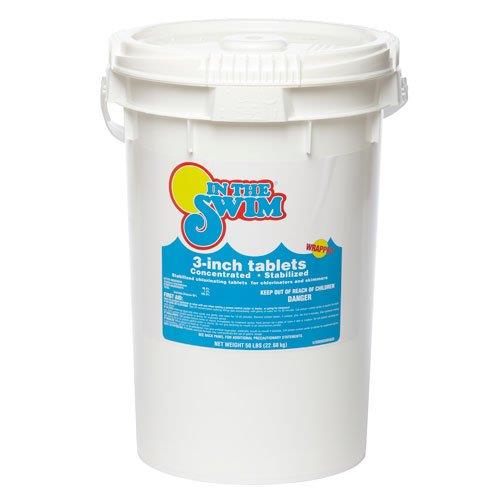 Giant 3 Chlorine Tabs 50 lbs, Pool Supplies, Hospitality Supplies