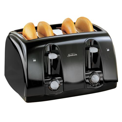AVM Enterprises, Inc Sunbeam 4slice Toaster Black